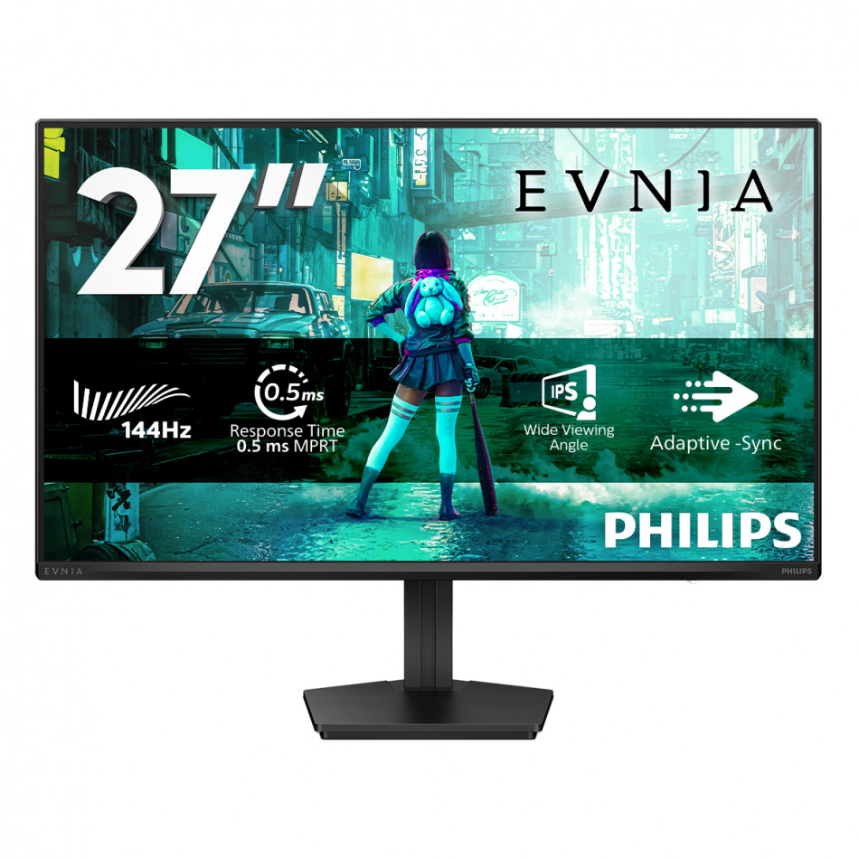 Philips - Evnia 3000 27M2N3200NF/00 pantalla para PC 68,6 cm (27") 1920 x 1080 Pixeles Full HD LCD Negro