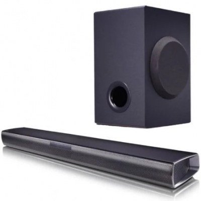 Barra de Sonido con Bluetooth LG SQC1/ 160W/ 2.1/ Negra