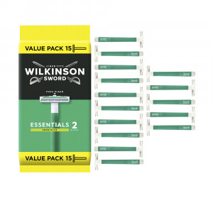 ESSENTIALS 2 SENSITIVE maquinillas desechables 15 u