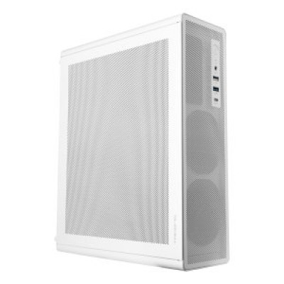 CAJA MICROATX SLIM TACENS 2AEROSLIM500W 90mm FAN PANELES MESH USB-C COLOR BLANCO F.A TFX 500W