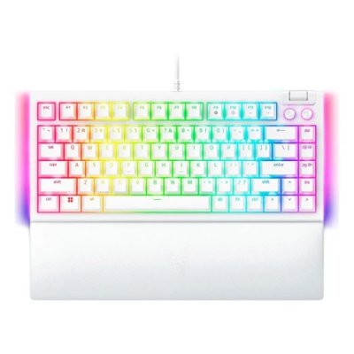 TECLADO RAZER BLACKWIDOW V4 75% BLANCO (USA) (RZ03-05001700-R3M1)