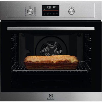 HORNO ELECTROLUX EOF4P56X MULT.9 A+ PIRO INOX 72L