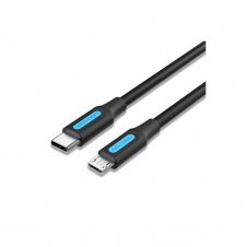 Vention Cable USB 2.0 Tipo-C COVBF/ USB Tipo-C Macho - MicroUSB Macho/ 1m/ Negro