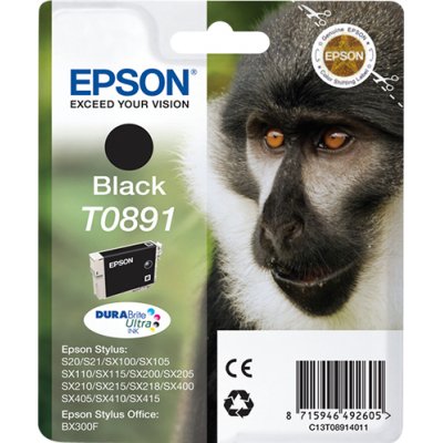 Monkey Cartucho T0891 negro