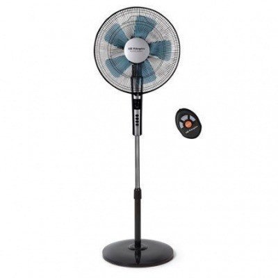 VENTILADOR DE PIE ORBEGOZO SF 0640 - 65W - ASPAS 40CM - 2 VELOCIDADES - MODOS SILENT/TURBO - ALTURA REGULABLE - OSCILACIÓN AUTOMATICA - MANDO