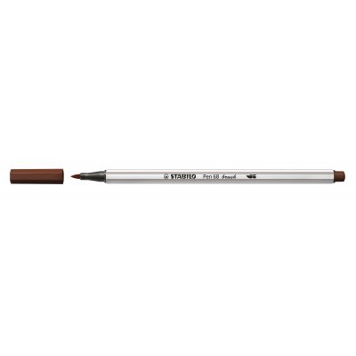 Pen 68 brush rotulador Medio Marrón 1 pieza(s)