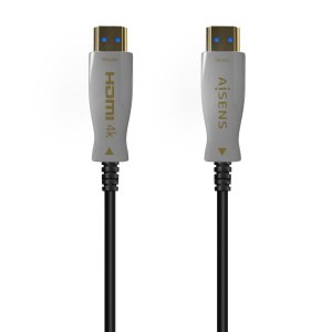Aisens - Cable Hdmi V2.0 Aoc Premium Alta Velocidad / Hec 4K@60Hz 4:4:4 18Gbps, A/M-A/M, Negro, 150M