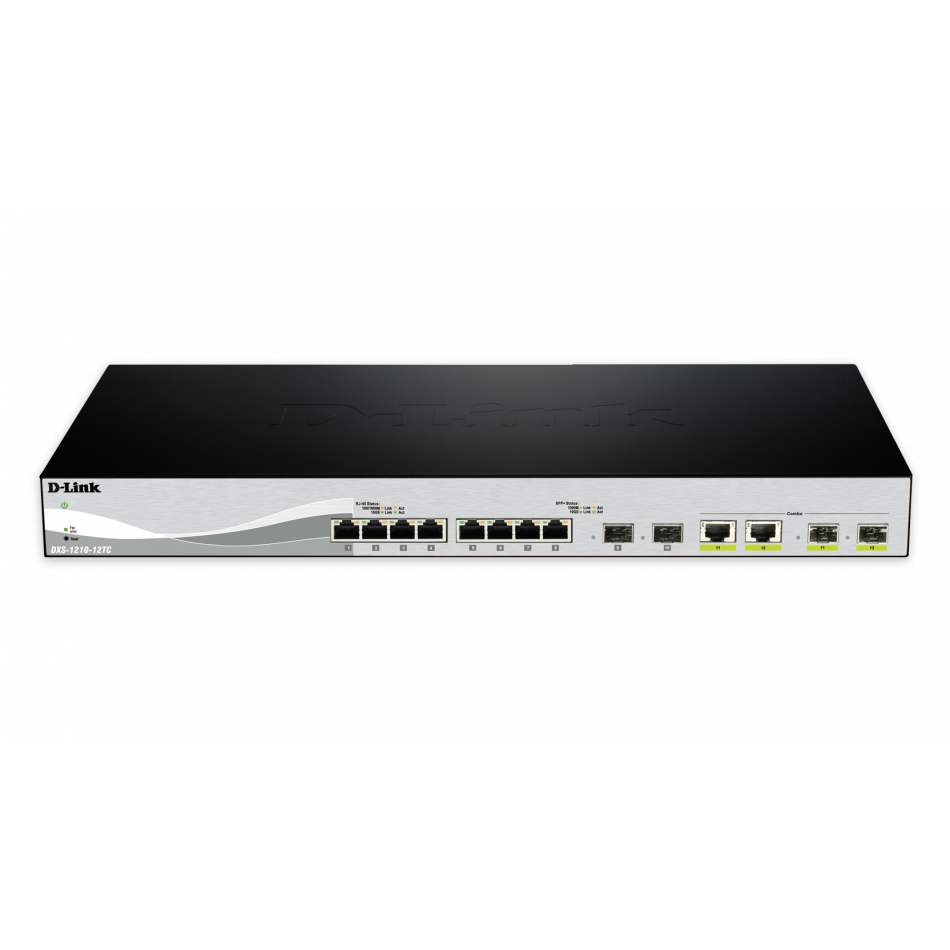 Switch D-Link DXS-1210-12TC 12 puertos/ 10G Ethernet 100/1000/10000