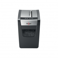 Rexel Momentum X410-SL triturador de papel Corte cruzado Negro, Gris
