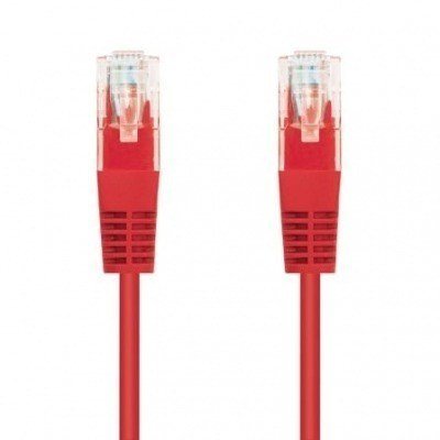 Cable de Red RJ45 UTP Nanocable 10.20.0402-R Cat.6/ 2m/ Rojo