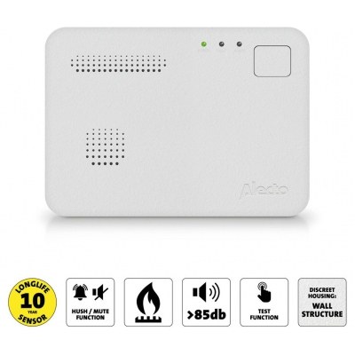 Detector Monoxido Carbono Pared