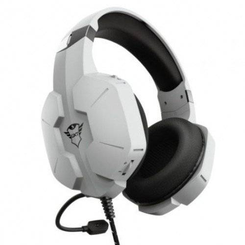 Auriculares Gaming con Micrófono Trust Gaming GXT 323W Carus/ Jack 3.5/ Blancos