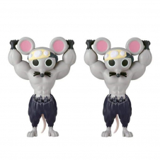 Figura banpresto demon slayer kimetsu no yaiba fl muscular mice 9cm