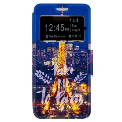 XONE197687 funda para teléfono móvil 12,7 cm (5) Folio Azul, Multicolor