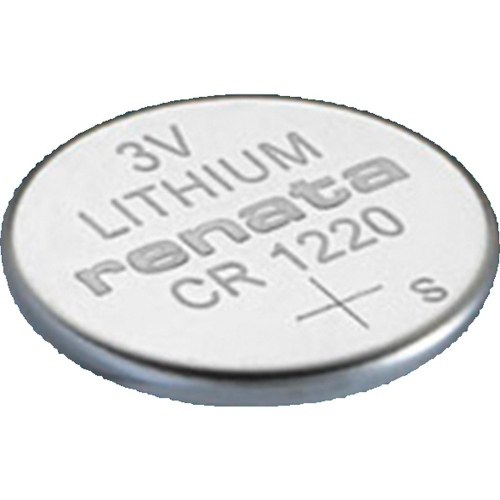 Pila Litio CR1220 RENATA 3Vdc 38mAh 12,5x2mm