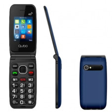 Teléfono Móvil Qubo NEONW-BL 4G para Personas Mayores/ Azul
