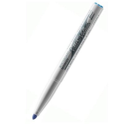 Rotulador Punta Redonda para Pizarra Bic Velleda 9581701/ 2mm/ Azul