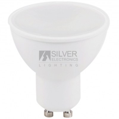 Bombilla led silver electronic eco multi - led dicroica 7w=44w - gu10 - 3000k - 567 lm - 120º - luz calida - a+