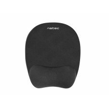 Natec chipmunk alfombrilla tela espuma de memoria caucho Negro