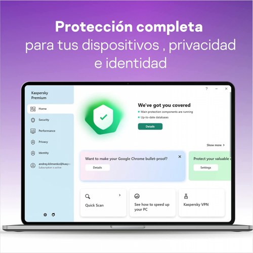 Kaspersky Premiun 5 Usuarios 1 Año