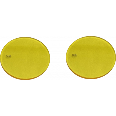 ProBEAM® Fog Lamp Yellow Replacement Lens CUSTOM DYNAMICS PB-FOG-LENS-Y