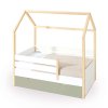 Cajón para cuna o cama Montessori de 70x140 cm verde-oliva · J191-M1256