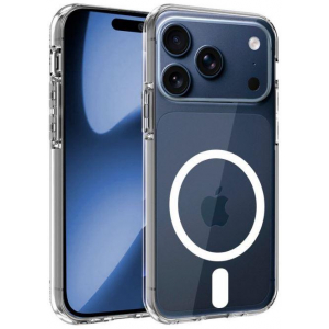 Funda iPhone 17 Pro Max, magnética transparente
