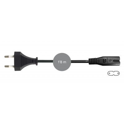 SR-448 adaptador de enchufe eléctrico Negro