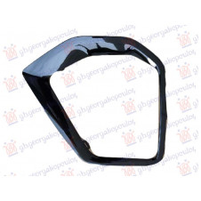 MOLDURA DE REJILLA DEL PARACHOQUES DELANTERO (PINTADA DE NEGRO) (S-LINE/SQ7)