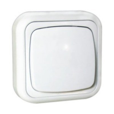 Interruptor Conmutador Superficie 10A BLANCO