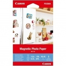 Papel canon foto magnetico mg - 101 3634c002 a6 10x15 - 5 hojas