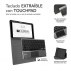 Funda Con Teclado Subblim Keytab Pro Bluetooth Touchpad Para Tablets De 10.1/ Purpura