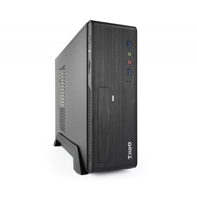 Caja Sobremesa Slim TooQ TQC-3006DU3C con Fuente 500W