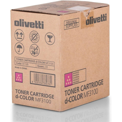 Cartucho de toner Olivetti d-Color MF3100 - Magenta | Referencia B1135