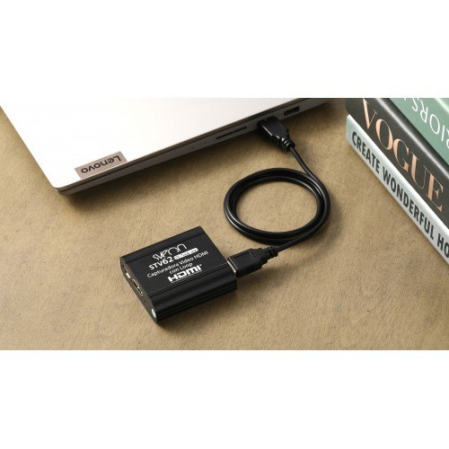 Sveon STV62 Capturadora USB-HDMI 4k con Loop Out