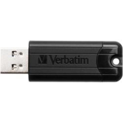 Memoria usb 3.2 verbatim storengo pinstripe 16gb negro