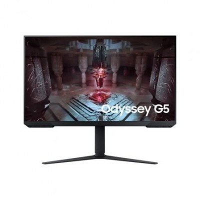 Monitor Gaming Samsung Odyssey G5 S27CG510EU 27/ QHD/ 1ms/ 165Hz/ VA/ Regulable en altura/ Negro