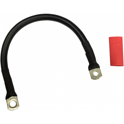 Cable de batería con tubo termorretráctil opcional DRAG SPECIALTIES E25-0091B-11