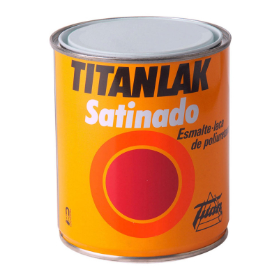 Esmalte laca poliuretano titanlak blanco satinado 375ml titan 11140038
