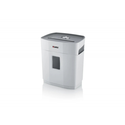 Dahle PaperSAFE 140 Destructora de Papel Manual Corte en Particulas P-4 - Destruye hasta 10 Hojas - Papelera de 12L - Apta para Papel y Tarjetas - Color Gris
