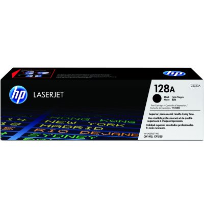 Cartucho de tóner original LaserJet 128A negro