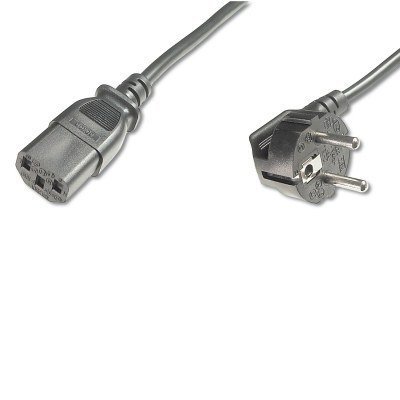 Ewent Cable alimentación 1,8m (IEC320 to C13)