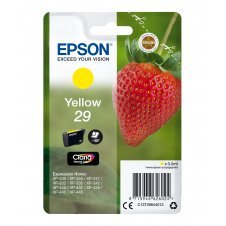 Cartucho Epson Strawberry Singlepack Yellow 29 Claria Home Ink C13T29844022