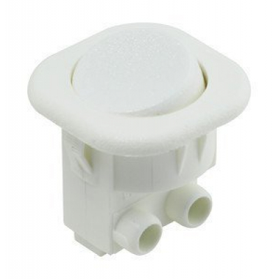 Interruptor Basculante Unipolar Empotrable BLANCO