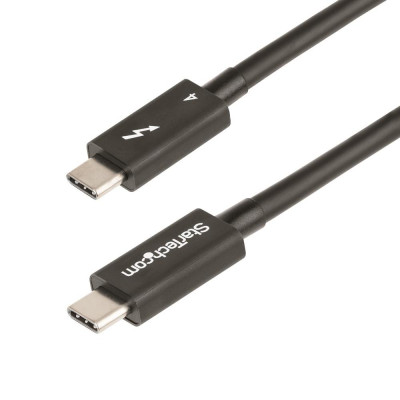 Cable usb tipo c startech 0.5m - macho - macho - negro