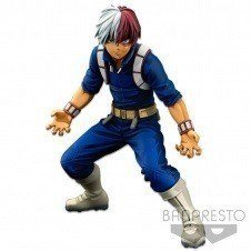 Figura banpresto my hero academia shoto todoroki wfc super master stars piece two dimensions
