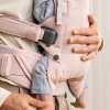 Mochila Porta Bebé Harmony BabyBjörn Woven Melange Rosa Claro