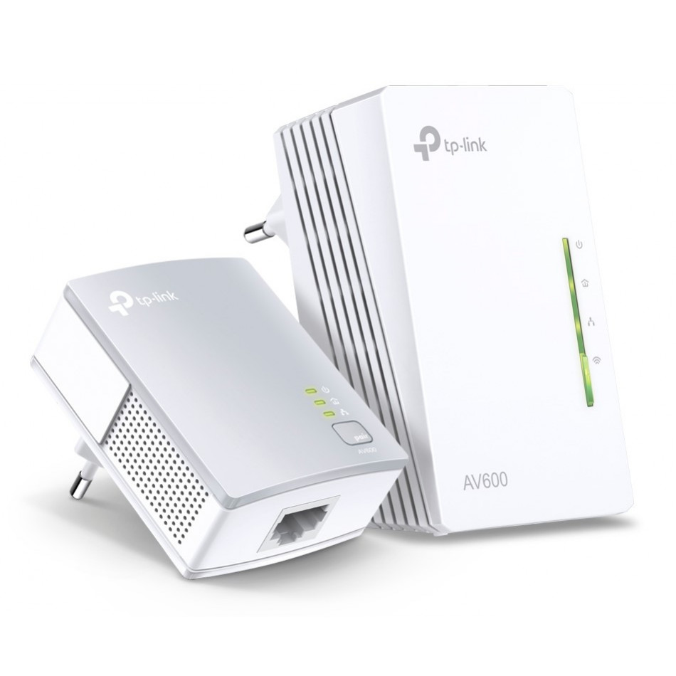 Tp-Link TL-WPA4221KIT Pack de Extensión Powerline AV600  N a 300Mbps