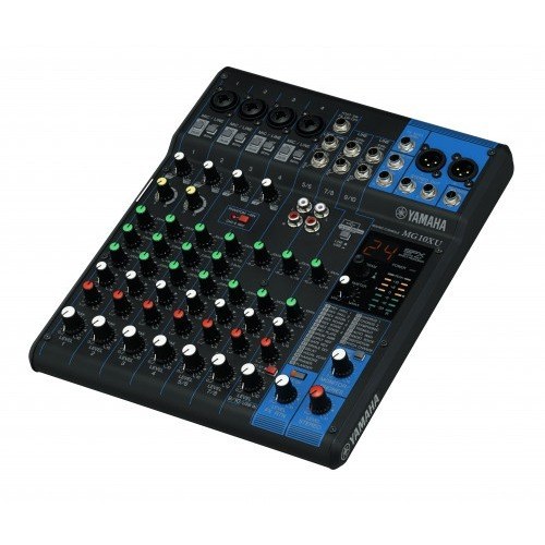 Yamaha MG10XU mezclador DJ 10 canales Negro