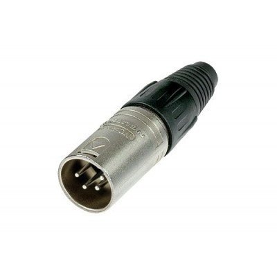 Conector XLR Macho 4Pin Aereo Recto NC4MX